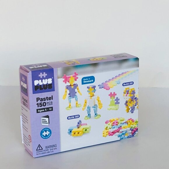 Plus-Plus 150 pc Pastel Building Set Made in Denmark New Sealed For Age 5+ - Picture 5 of 10